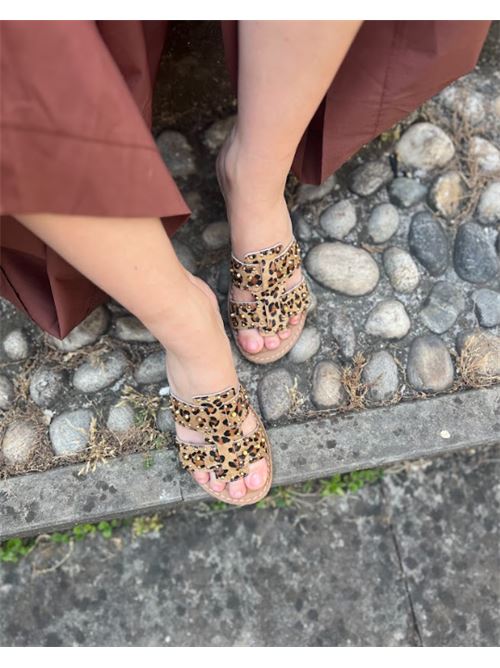 Ciabattina donna maculata IL LACCIO | ELISACAVALLINOLEOPARDATO